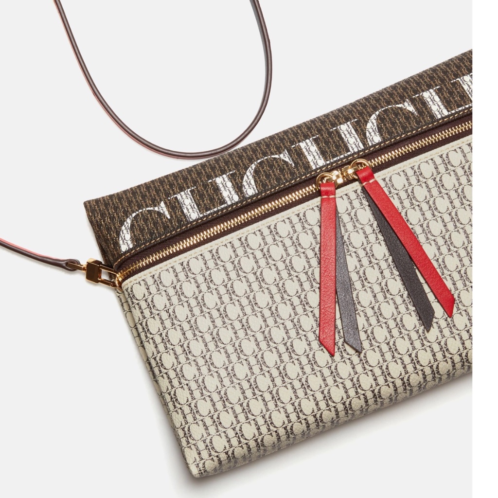 Genuine Carolina Herrera Inro Medium Clutch Caracas